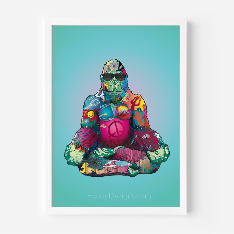 Meditating Gorilla