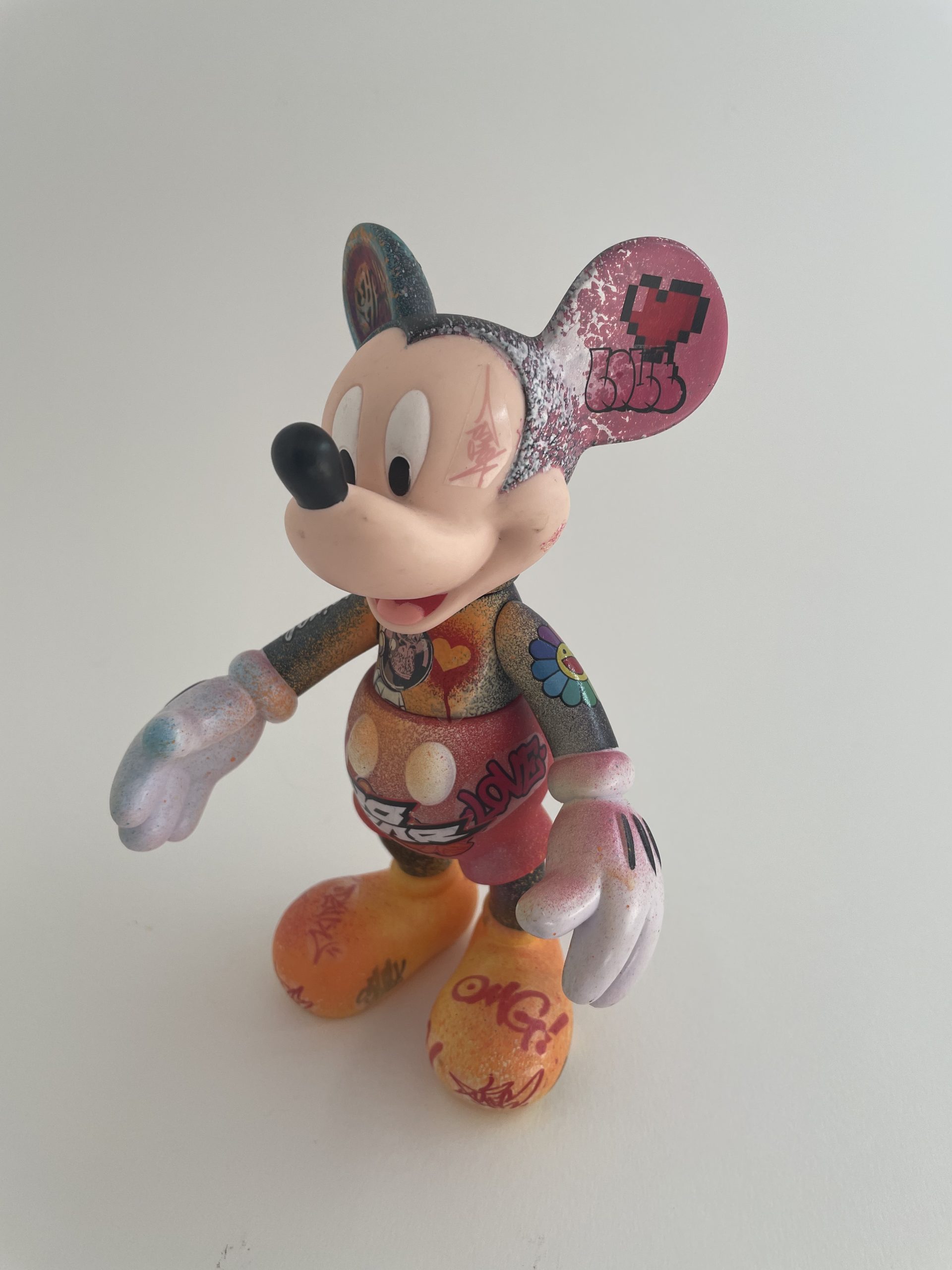 Mickey Mouse Graffiti Figurine